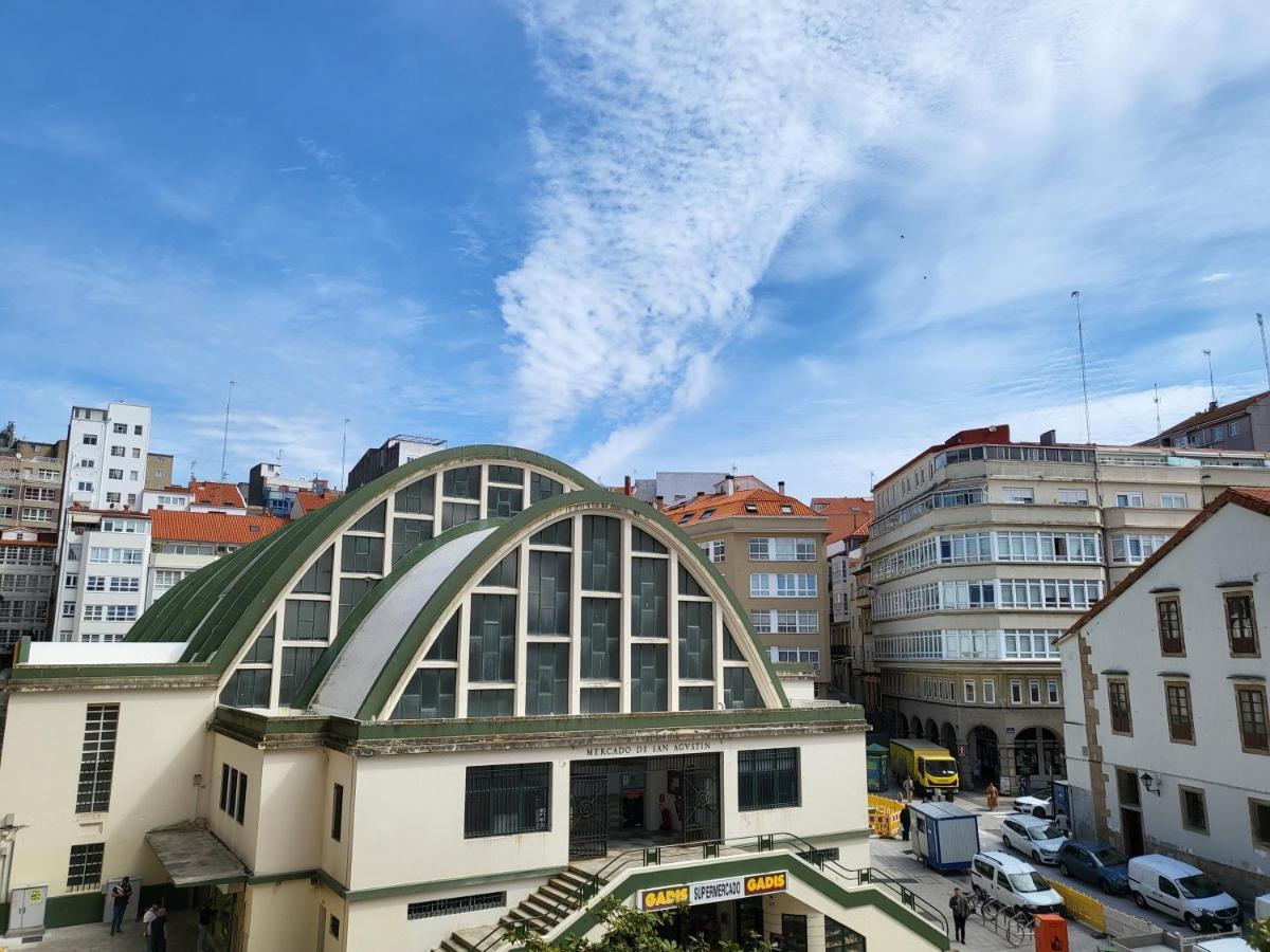 Piso céntrico 2 habitaciones a escasos metros de Maria Pita A Coruña Exterior foto