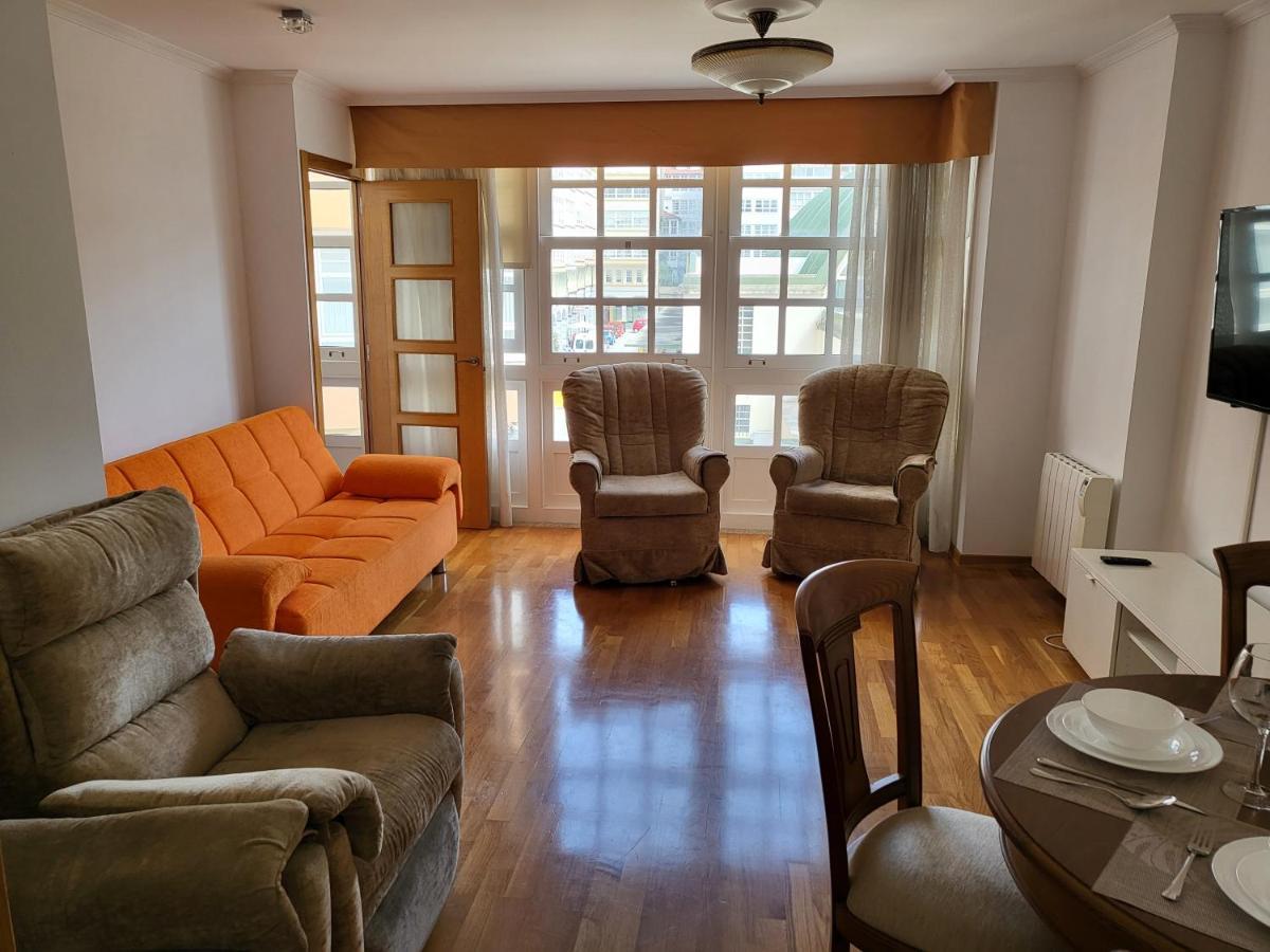 Piso céntrico 2 habitaciones a escasos metros de Maria Pita A Coruña Exterior foto