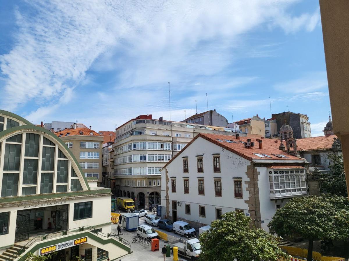Piso céntrico 2 habitaciones a escasos metros de Maria Pita A Coruña Exterior foto